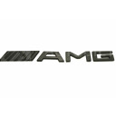 Znak, logo, emblém, nápis Mercedes - Benz AMG 3D černý - samolepící