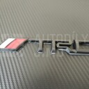 Znak, logo, emblém, nápis Toyota TRD 3D - samolepící, černý