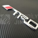 Znak, logo, emblém, nápis Toyota TRD 3D - samolepící, chromový