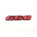 Znak, logo, emblém, nápis VW G60 - nalepovací