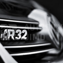 Znak, logo, emblém, nápis VW Golf R32 - na přední masku