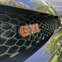 Znak, logo, emblém, nápis VW GTi - na přední masku