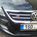 Znak, logo, emblém, nápis VW R-line 3D -na přední masku