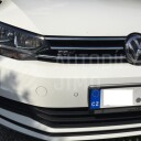 Znak, logo, emblém, nápis VW R-line - na přední masku, černý, kovový