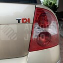 Znak, logo, emblém, nápis VW TDI 3D - samolepící