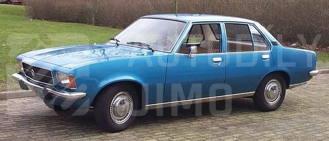 Lemy blatniku Opel Record D 1972-1977