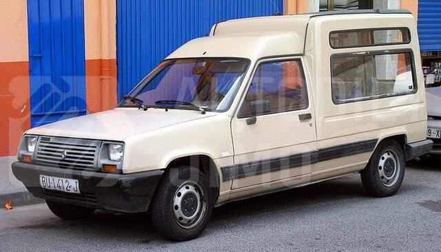 Lemy blatniku Renault Express 1985-1992