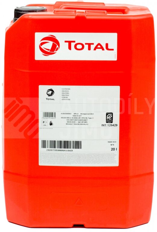 Motorový olej Total Rubia TIR 9900 FE 5W 30 20l