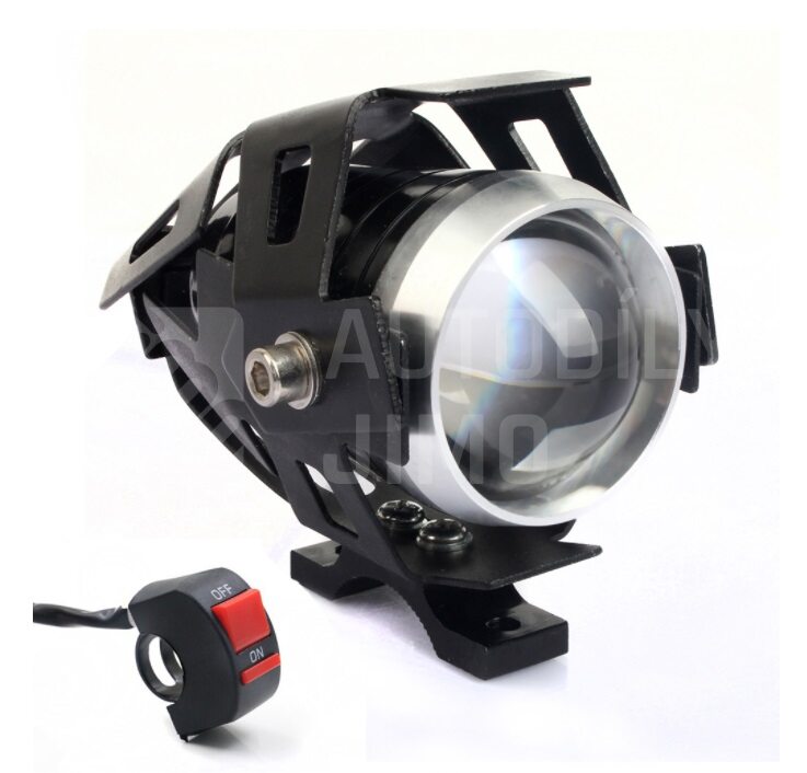 Superlight U5 Přídavné světlo na motorku LED čočkové černé