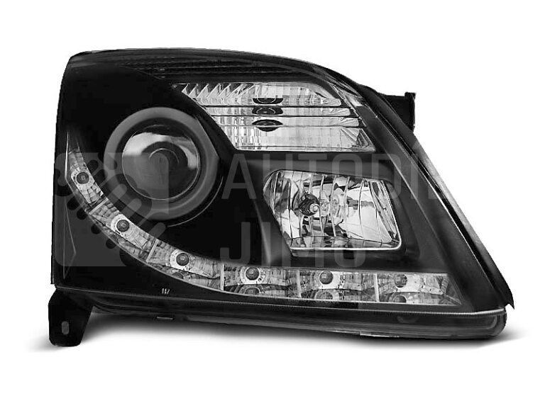 Přední světla, lampy Opel Vectra C 02-05 Day light černé