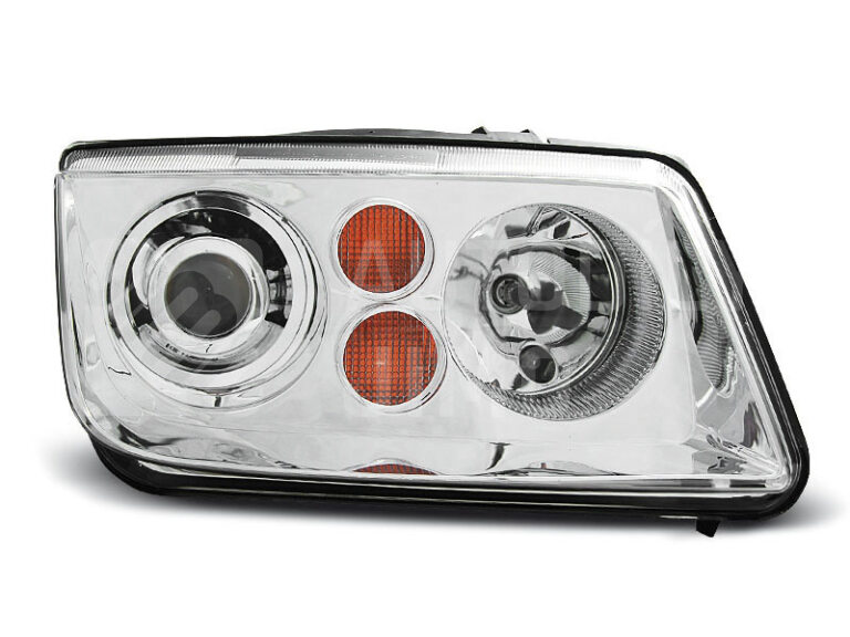 Přední světla, lampy VW Bora 98-05 chromová H7