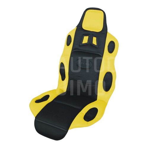Potah sedadla RACE černo-žlutý