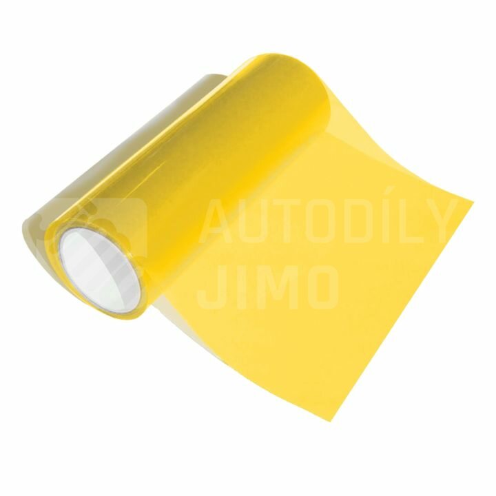 Wrap Folie na světla žlutá 50x30cm, průhledná